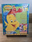 Vintage Disney 90s The Little Mermaid Flounder Sebastian My Size Puzzle