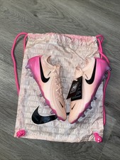 Nike Phantom GX II Elite 2 FG Mens Size 6 Soccer Cleats Coral Pink FJ2554-800