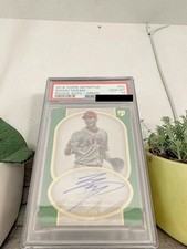 2018 Topps Definitive Ohtani Rookie Auto Green /25 PSA10 1st Serial