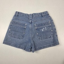 Vintage No Excuses Denim Shorts Womens 11/12 Blue High Rise Y2K 90s Jean