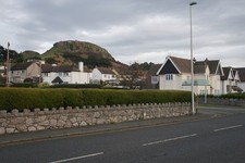 Photo 6x4 Houses on Hawes Drive Conwy The site of Deganwy Castle rises im c2017