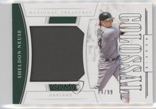 2020 National Treasures Rookie Colossal Materials 74/99 Sheldon Neuse RC 11pj