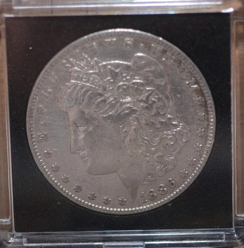 1898  morgan silver dollar in AU condition