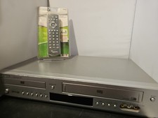 Samsung DVD-V5500 Dual Deck VHS VCR DVD Player Combo 4-Head Hi-Fi w/ Remote