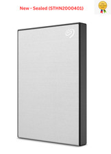 Seagate Backup Plus Slim 2TB External Hard Drive Portable HDD   Silver USB 3.0