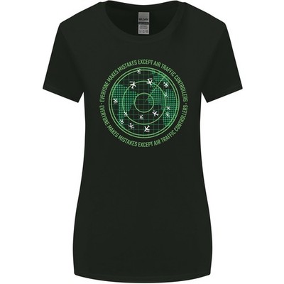 Jeder Macht Fehler Air Traffic Controllers Damen T-Shirt Mit Weiter Passform
