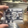 2025 Flawless Jam Chancellor Blue Legendary Materials Laundry Tag 1/5 Seahawks