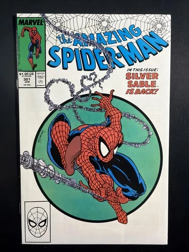 Amazing Spider-Man #301 1988 Marvel Comics Vintage Bronze Age 1st Print Fine/VF