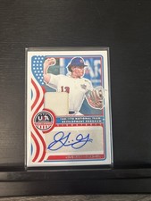 2025 Stars And Stripes USA Baseball Giovanni Guariglia Patch Auto #NTS-GG
