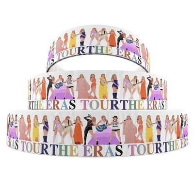 Ripsband Musik Pop Taylor Swift Epochen Tour Druck - 10 Yards 1260444