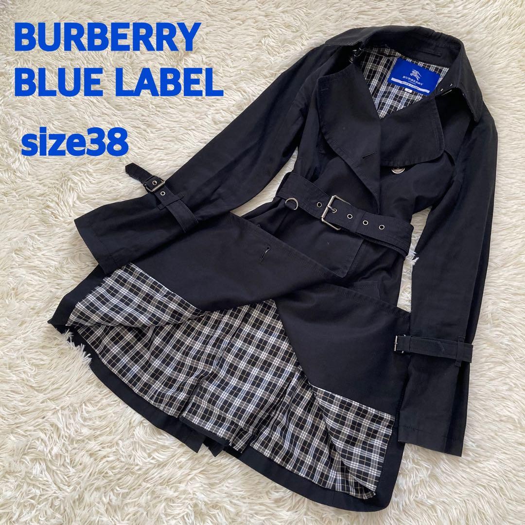 Burberry Blue Label チェック柄 ジャケット サイズ38 BURBERRY BLUE