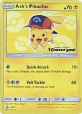 Lightly Played Ash's Pikachu - SM111 - SM Black Star Promo Pokemon SM Promos on eBay