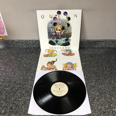 LP VINYL QUEEN ALBUM INNUENDO 068 7 95887 1 EUROPE 1ST PRESS 1991 EX+/NM- SUPERB