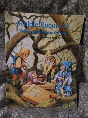 Cloud Kingdom Riddle Rooms #2 Wilderness Puzzles Perils Fantasy Rpg Module 1995
