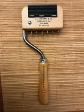 Vintage C.S. Osborne No 253 Gooseneck Webbing Stretcher Upholstery Tool Used Vtg