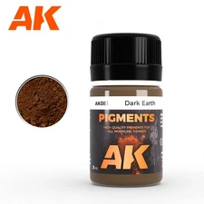 AK Interactive: PIGMENTS - Pigment Powder Ultrafine Powders - Singles 22 Colors