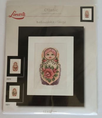 NEW Lanarte Baboushka Large Cross Stitch Kit