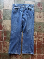 VTG 70s Levi s 517 Orange Tabs Size 38x30 Denim