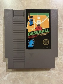 Baseball (Nintendo Entertainment System, 1985) NES CIB Complete in Box Vintage