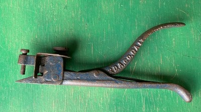 Vintage 'S.D.A. Galt No. 10' CROSS CUT SAW SET GAUGE TOOL Logging LUMBERJACK