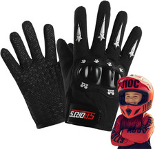 Kids Dirt Bike Gloves, Pro-Grade Protection for Children'S Mini Motorcycle, BMX,