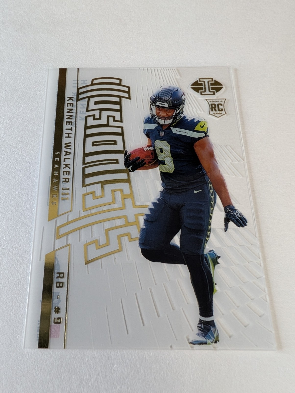 Kenneth Walker III Panini Illusions Illusionists #I14 Base