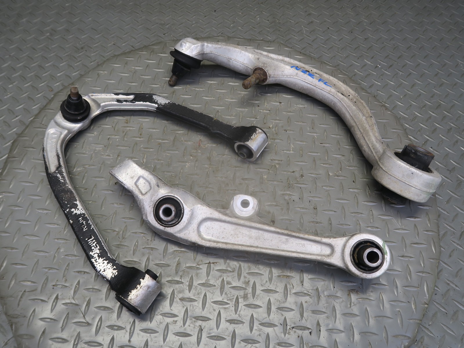 03-05 NISSAN Z33 350Z SET OF 3 FRONT LEFT SUSPENSION CONTROL ARM OEM