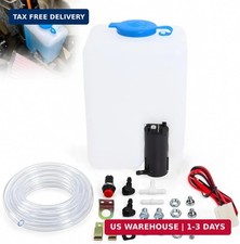 Universal Windshield Washer Pump Reservoir Kit 99300 Fluid Reservoir Tank Bottle Universal Windshield Washer Pump Reservoir Kit 99300 Fluid Reservoir Tank Bottle