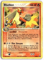 Blaziken 3/109 EX Battle Stadium Rare