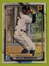 2024 Bowman Chrome - Prospects Bralyn Brazoban #BCP-224 Mojo Refractor (RC)