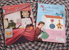 50's vintage CROCHET KNIT pattern books FAIRS  BAZAARS 121 Needlework Charm 4