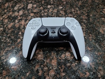 Sony PS5 Dualsense Controller with Upgraded Anti-Drift TMR Joysticks - White