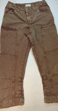 Free People We The Free Can't Compare Slouch Cargo Pants Distressed