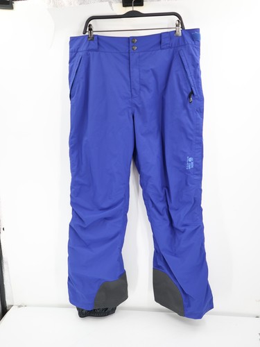 Mountain Hardwear Ski Pants womens XL L30 RECCO Insulated Snowboard snow blue