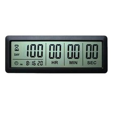 LCD Digital 999 Tage Countdown Timer Zeitmessung Gerät Timer Uhr
