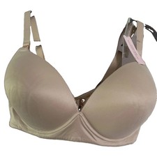 Victoria  s Secret Nursing Maternity Bra 38DDD New Beige Nude Wireless NWT