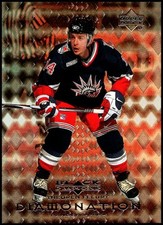 1999-00 UD Black Diamond #D11 Theoren Fleury - Diamonation HOF FREE SHIPPING!