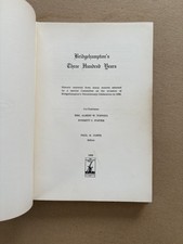 "Bridgehampton, 300 Years" Pub 1956, 1st Ed, New York Long Island Local History.