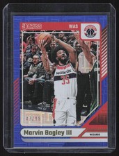 2024-25 DONRUSS BLUE MOJO MARVIN BAGLEY III 47/49 WASHINGTON WIZARDS #136