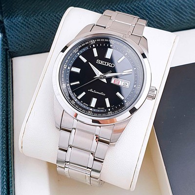 SEIKO SARV003 Automatic 42mm Black Dial Dress Watch Made in Japan