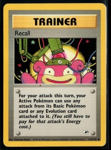 Recall 116/132 Gym Heroes Uncommon