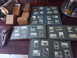 Lot rarissime 5 albums 750 photos d'1 médecin 14/18 étui de 92 identifié TTBE