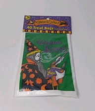 Vintage 1999 Sun Hill Halloween Treat Bags Wizard School