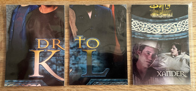 Buffy Men of Sunnydale Trading Card DK4 DK6 DK8 Rare Mint