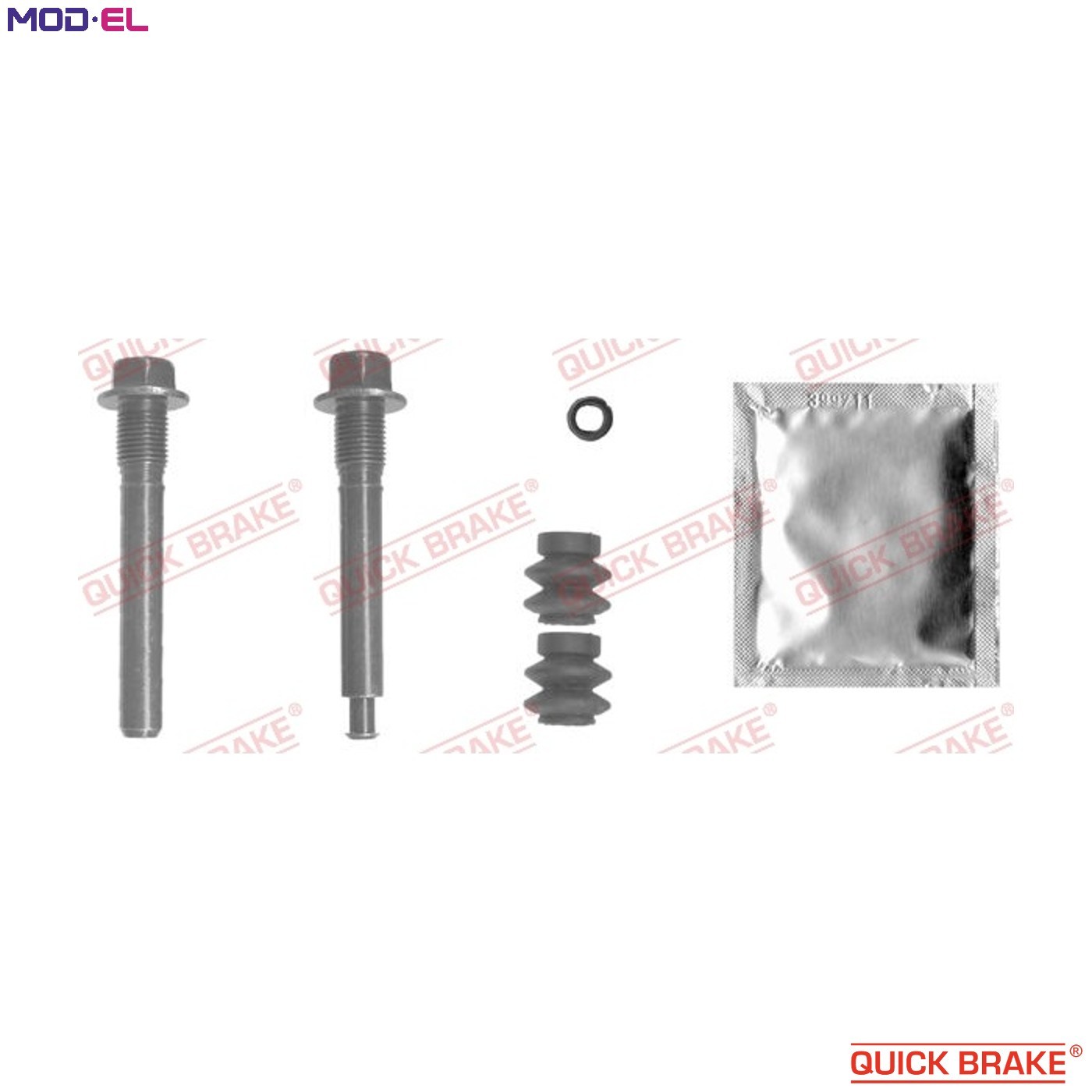 Fits QUICK BRAKE 113-1402X GUIDE SLEEVE KIT, BRAKE CALIPER - Image 9