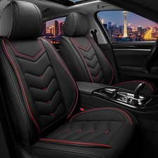Genesis Electrified GV70 2023-2026 Nappa Leather Sport Seat Covers Black 2-Seats