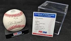 Stan Musial Signed Baseball Rawlings ONL Auto PSA DNA 7.5 COA w/ THUMBPRINT