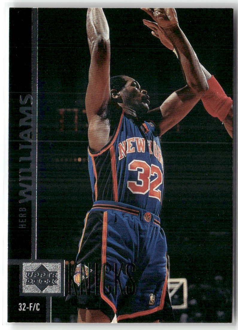 1997-98 UPPER DECK HERB WILLIAMS NEW YORK KNICKS #263