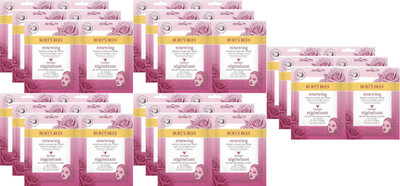 Burt's Bees Renewing Biocellulose Gel Mask 30 Pack Single Use Face Mask Bulk