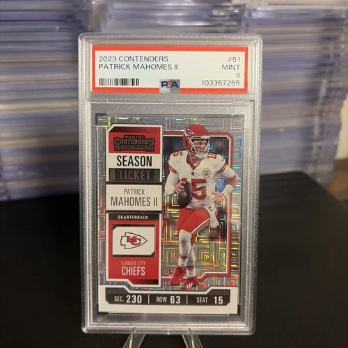 2023 Panini Contenders - Season Ticket Patrick Mahomes II #51